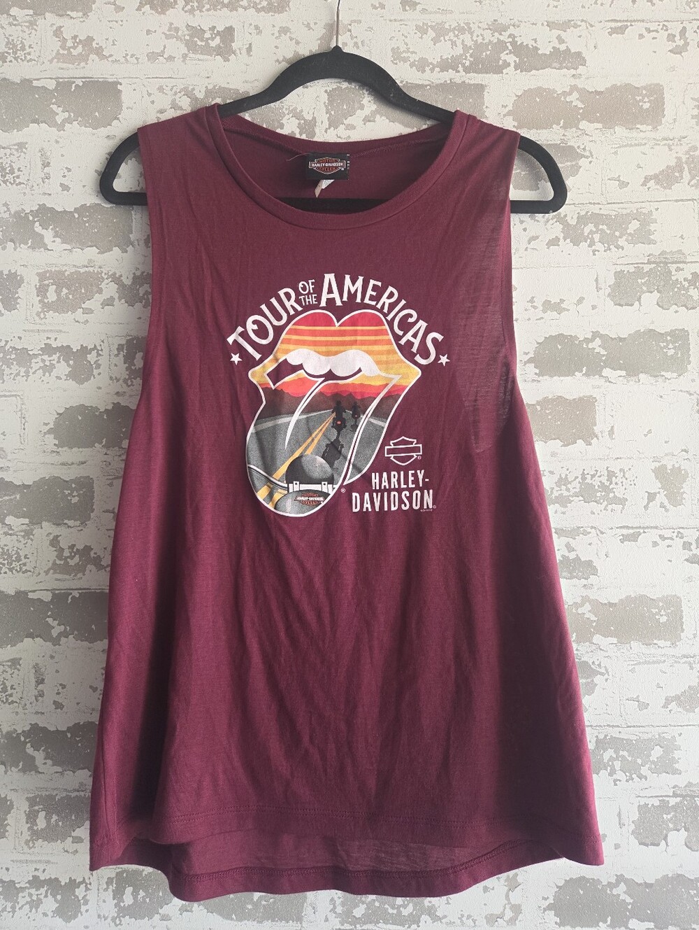 Harley-Davidson X Rolling Stones Tour Tank Top L